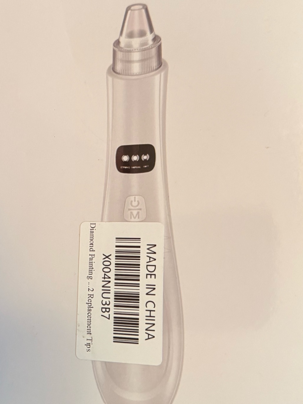 Amazon Essentials Silver Diamond Painting Pen - Clear/Silver